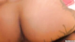 A young rainbow girl is fucking like a real slut