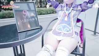 Thick Thighs Massage Smut with Qiqi from Genshin Impact