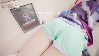 Thick Thighs Massage Smut with Qiqi from Genshin Impact