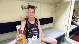 Babe got fucked on the train by a charming stranger