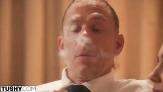 Bad girl Alex gets fucked in the ass by cheating husbands