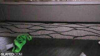 Fit hotties Vanna and Alexis enjoy passionate lesbian sex with toys in a steamy SLAYED scene