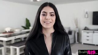 Angel Gostosa tells stepbro not to touch himself without permission in this intense scene