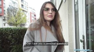 The hot babysitter fucks with a stranger for money in her apartment