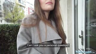The hot babysitter fucks with a stranger for money in her apartment