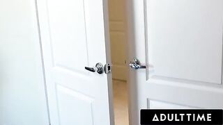 The voyeuristic MILF Alexis Fawx spots her teen neighbor Carter Cruise in trouble