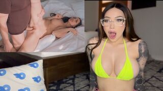 The hottest stepmom fucking with her stepson in an ASMR scene