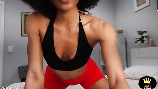 Stepmom surprises you for jerking off, finishing with a bang
