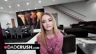 Two step-daughters competing for their father’s attention and affection