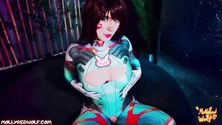 Overwatch NERF THIS ASS Dva - SweetDarling - amazing action