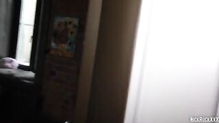 I fucked a beautiful girl with big tits and hard nipples