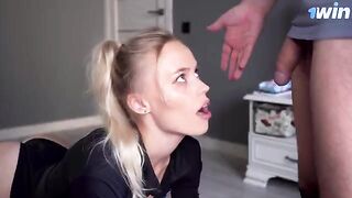 Her stepson's cock was out, and her pussy was wet. What else but to fuck!