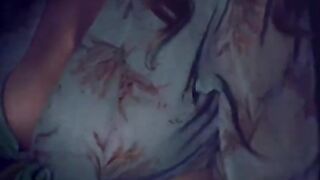 Sex with my wife in 4k at night, her big boobs amaze me