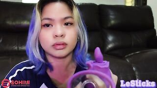 Sohimi Rose Vibrator made Naughty Pinay come hard