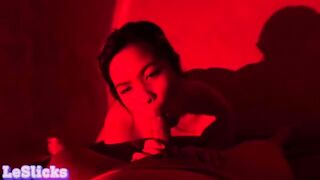 Pinay babe gets horny and fucks hard with a big dick in POV
