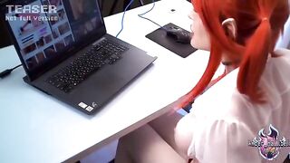 A red-haired beauty has a hot sex dream about intense passion