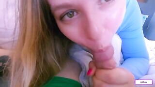 The guy made a creampie in the ass of his step-sister in a taboo scene