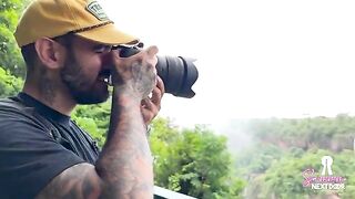 A sexy surprise awaits after a hike to the waterfall - SammmNextDoor Date Night