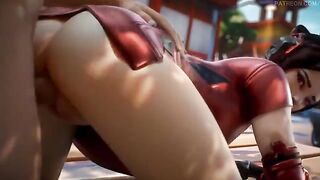 Compilation 4 with sexy skins from Fortnite, including Chun Li and Ruby