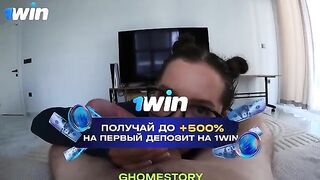 A tattooed woman is sucking cock and doing it perfectly
