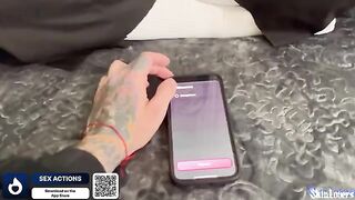 The guy persuaded the girl to have sex by an application