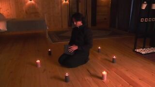 The priest exorcised the devil from a hot stepmom