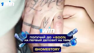 The ANAL Game. Halloween... (A rough anal game with a hot tattooed girl)