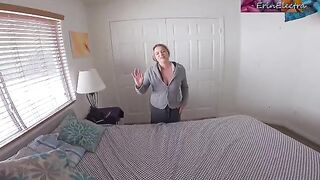 Stepmom surprises her stepson for stealing panties with sex