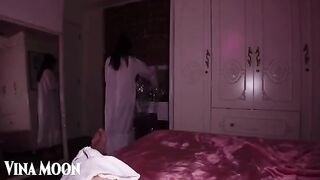 A guy watched his sister's husband as he changed clothes, then seduced him