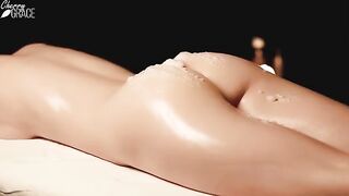 The masseuse cures the girl’s ailments with a relaxing and sensual finish
