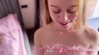 I helped my stepsister choose sexy underwear for her date