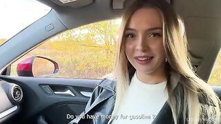 I helped a girl who was lost, and things got steamy in the car