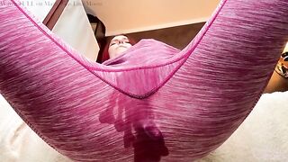 Redhead beauty Lina Moore enjoys anal sex and squirting