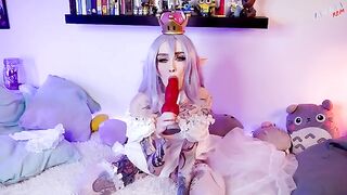 Bowsette finally gets fucked by Mario in a steamy scene