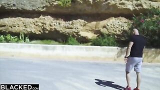 Blonde hottie Venera gets her cunt smashed by BBCs