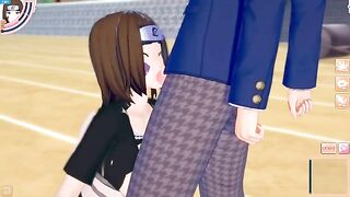 Naruto Rin Nohara's big tits 3DCG sex video