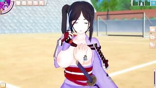 Game Koikatsu! ]Have sex with Big tits DanMachi Yamato Mikoto