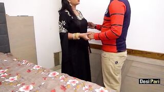 Desi Pari got fucked by step-cousin with dirty Hindi talk