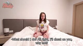 My husband enjoys watching his wife with another guy’s cock
