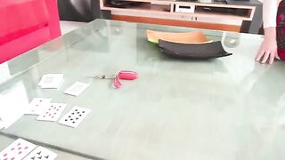 Husband loses his teen wife's pussy to friend in a game