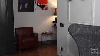 Annoying neighbor interrupts my sex with Hot Pearl