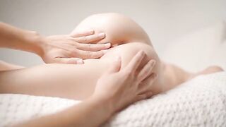 Relaxing massage with a happy ending, featuring real orgasms