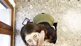 A cute gamer girl, like the fiery Emma Fiore from Argentina, seduces you with her mouth