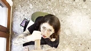 A cute gamer girl, like the fiery Emma Fiore from Argentina, seduces you with her mouth