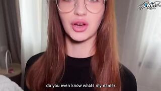 Pervert stepdad fucked slim 18-year-old redhead in a steamy encounter