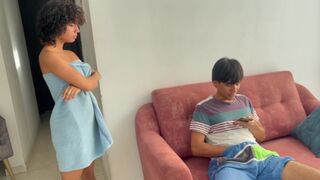 If you don't fuck me, I'll tell my stepdaddies you masturbate to my photos