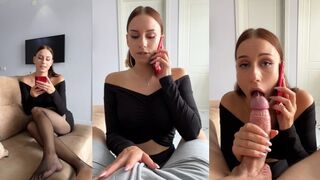 My boyfriend sent me to cheat, I told on phone