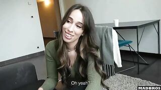 A friend joined our sexy surprise and even got a DP!!