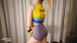 You have to hit hard to score in this steamy volleyball match!