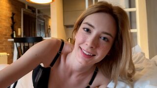 A hot morning encounter with a girlfriend can cure loneliness